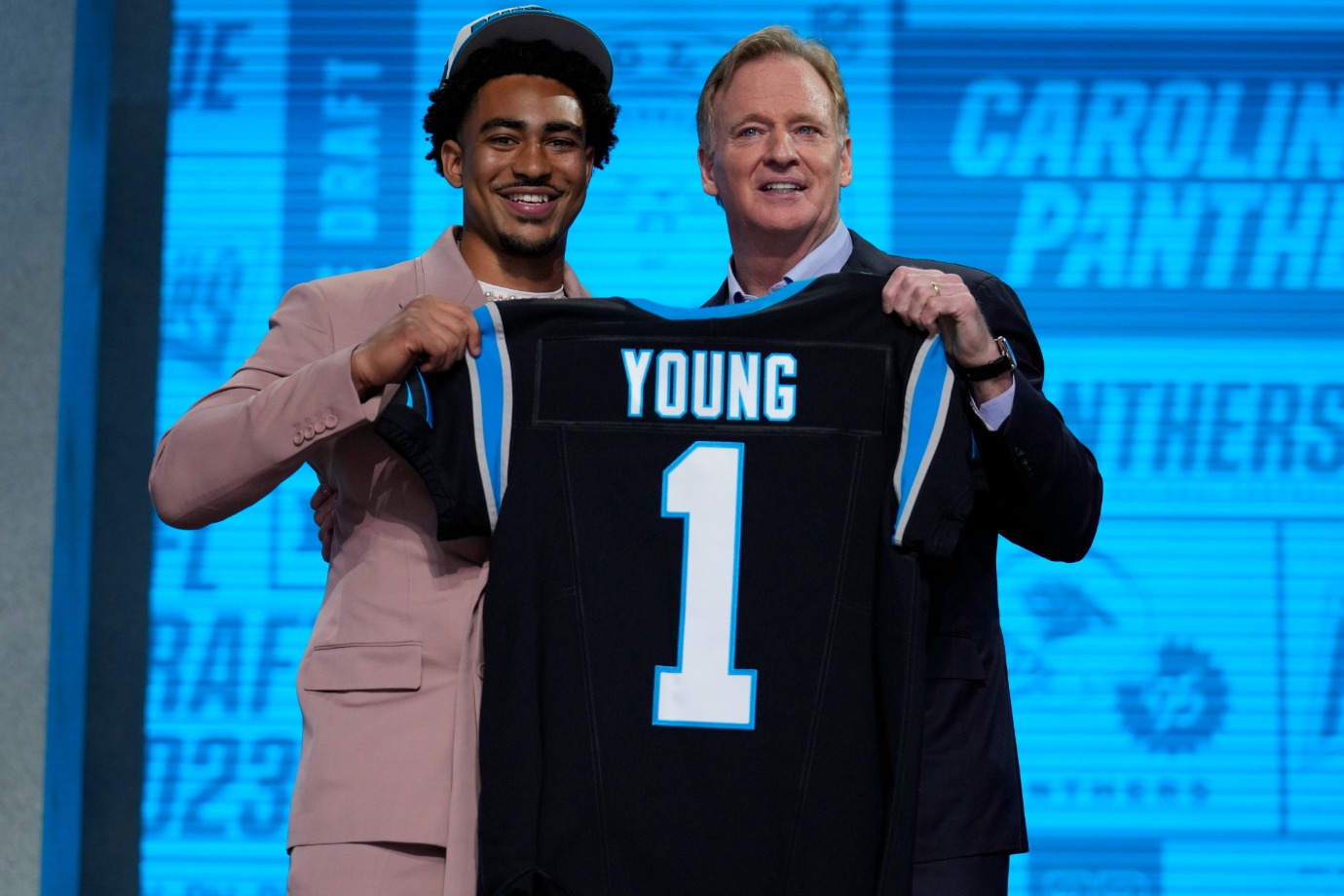 Bryce Young selecionado pelo Carolina Panthers - Foto: Divulgação/NFL