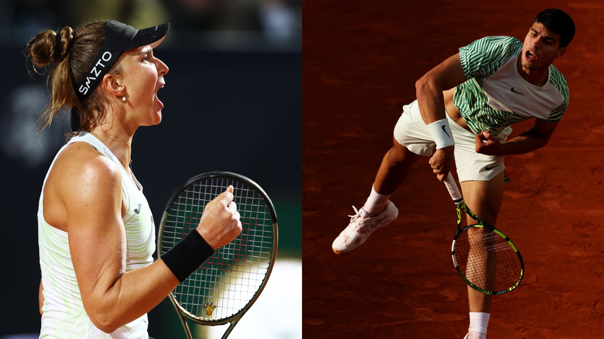 Roland Garros: Bia Haddad e Alcaraz vencem com tranquilidade - Getty Images