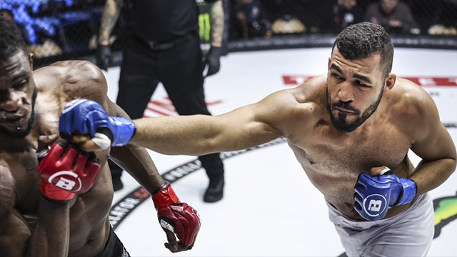 Gugu Barros anotou a segunda vitória no Bellator - Divulgação/Bellator