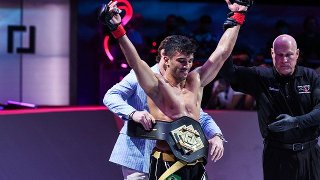 Luiz Rocha se manteve como campeão dos leves - Divulgação
