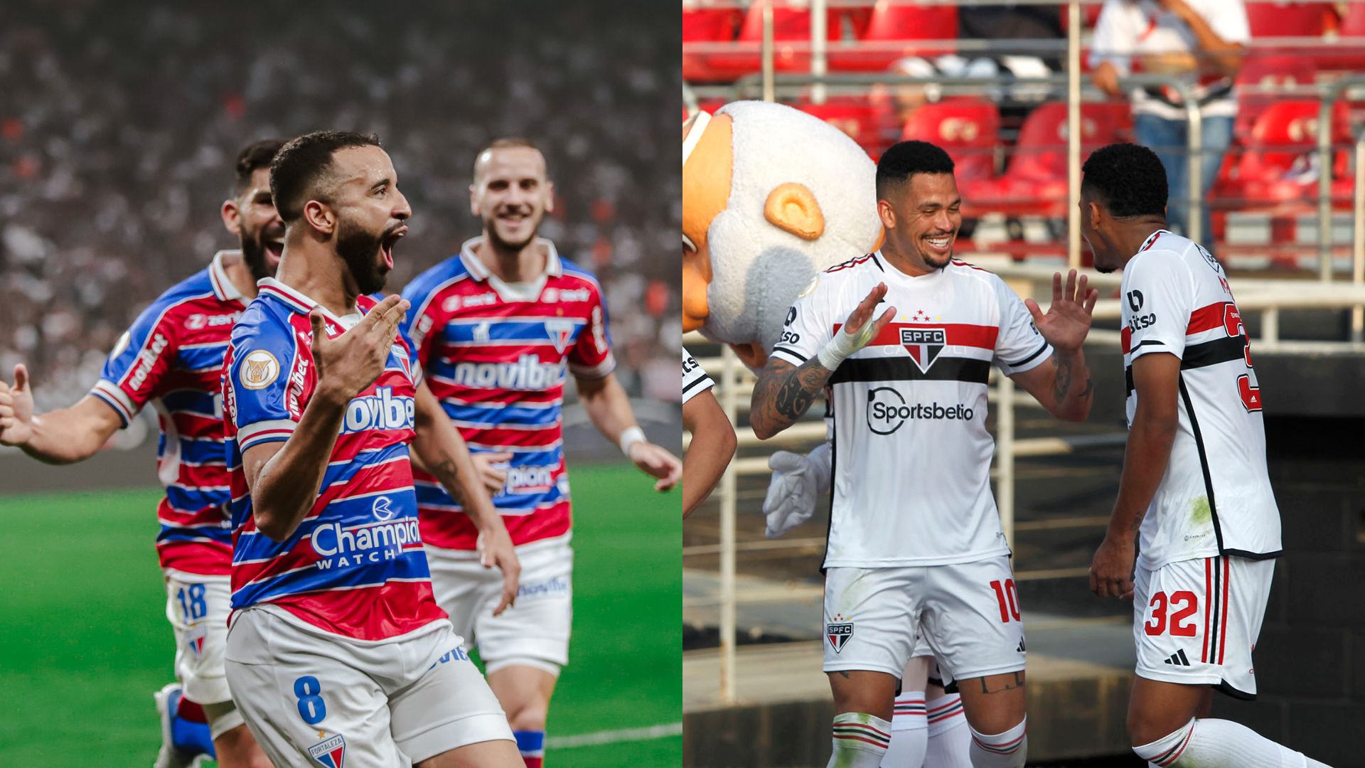 Fortaleza x São Paulo: onde assistir ao vivo ao jogo do Brasileirão - Matheus Amorim/ Fortaleza - Rubens Chiri/ saopaulofc.net/ Flickr