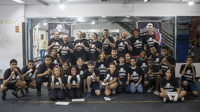 Projeto aplica a filosofia do boxe para melhorar a transição dos jovens à fase adulta da vida - Gabriel Gazos/@gz.gazos