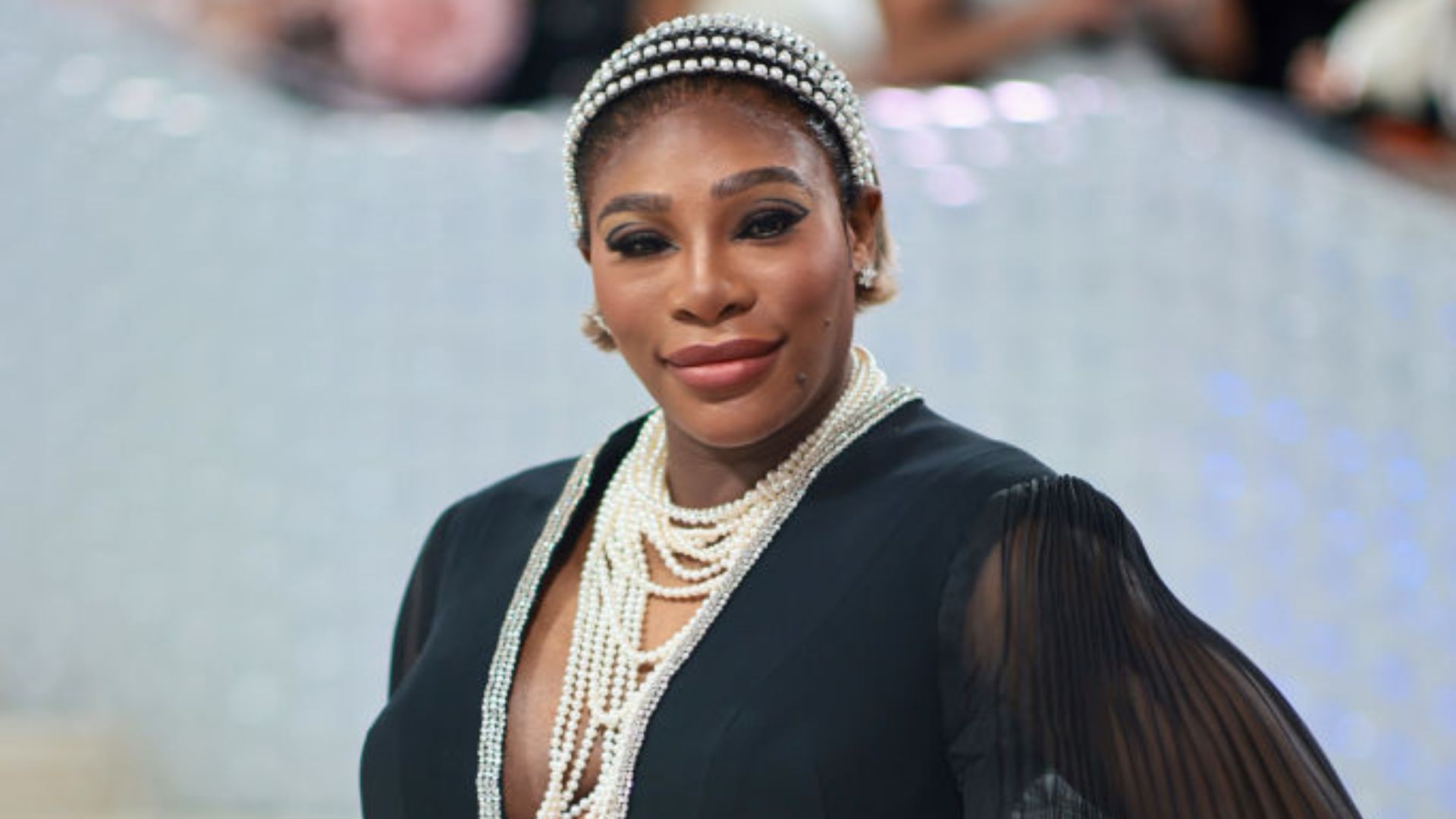 Serena Williamns anunciou a sua segunda gravidez durante o'Met Gal' - GettyImages