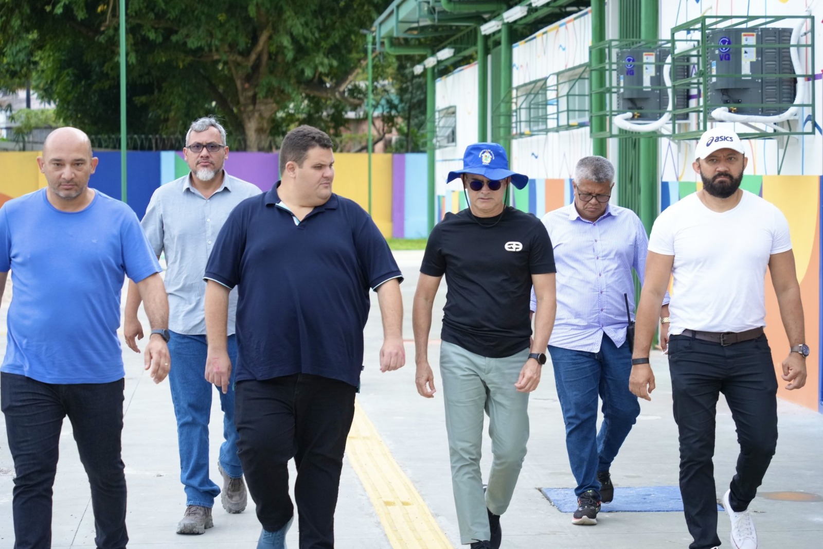 A Secretaria Municipal de Infraestrutura de Manaus realiza uma série de obras de construção de complexos esportivos - Dhyeizo Lemos/Semcom