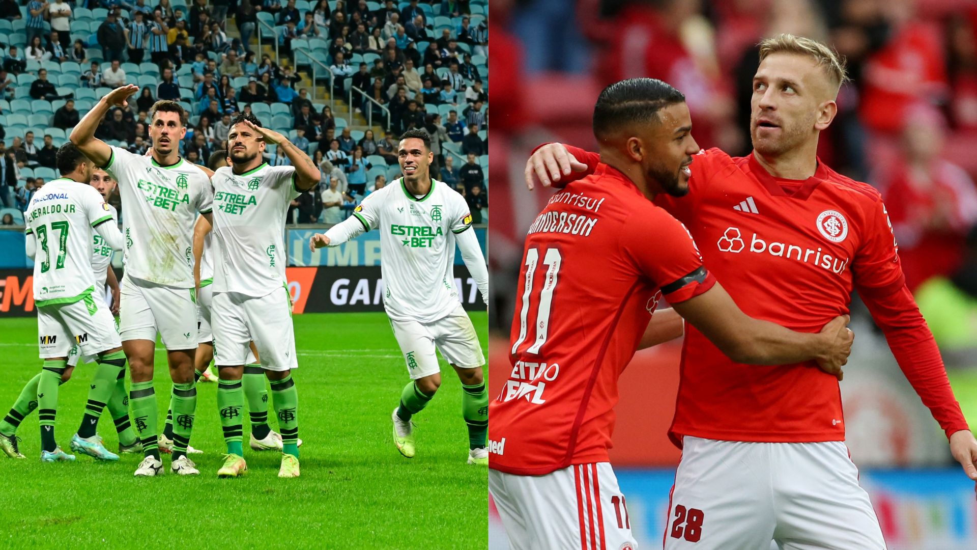 América-MG e Internacional pelo Brasileirão - Flickr América / Mourão Panda / Reuters by Diego Vara