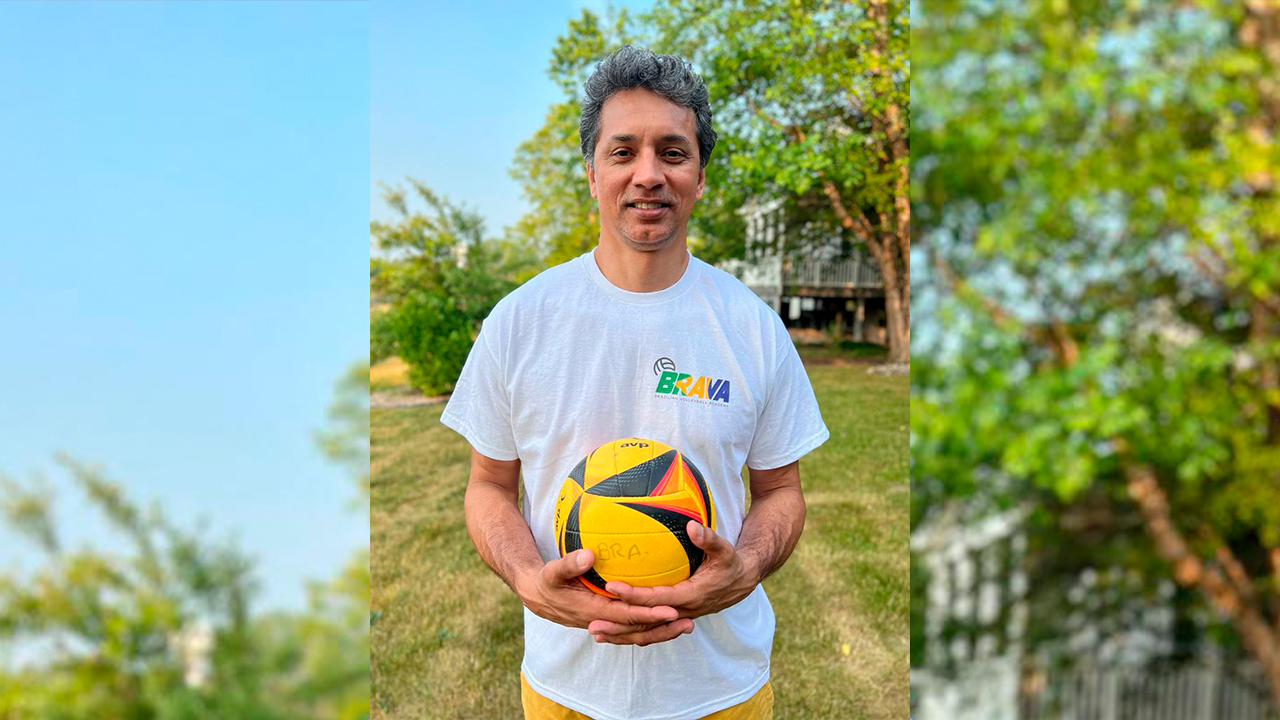 Benjamin é ex-atleta olímpico - Arquivo Pessoal