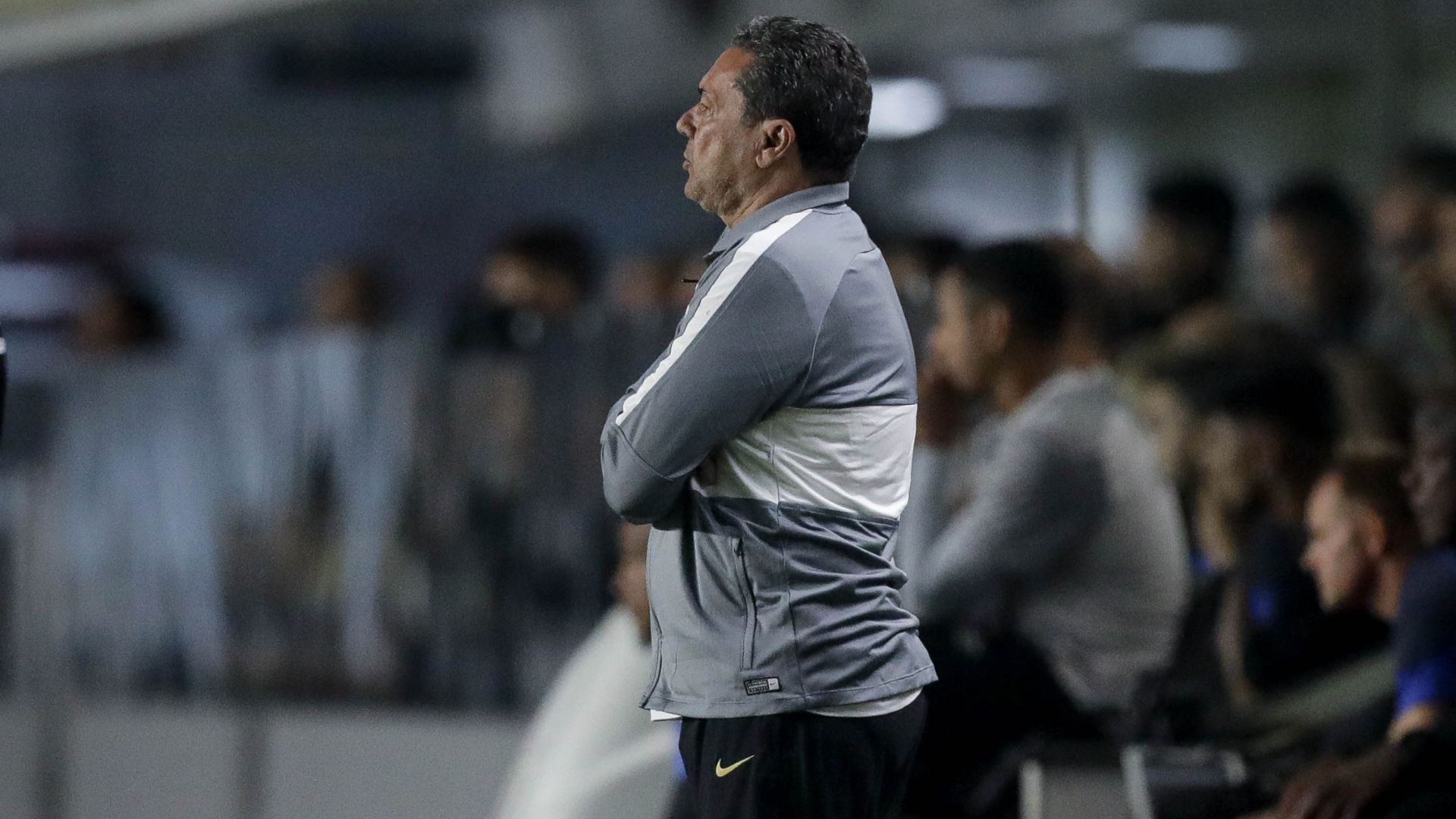 O Corinthians venceu o Santos no Brasileirão, e Vanderlei Luxemburgo respirou um pouco mais aliviado - Rodrigo Coca/Agência Corinthians