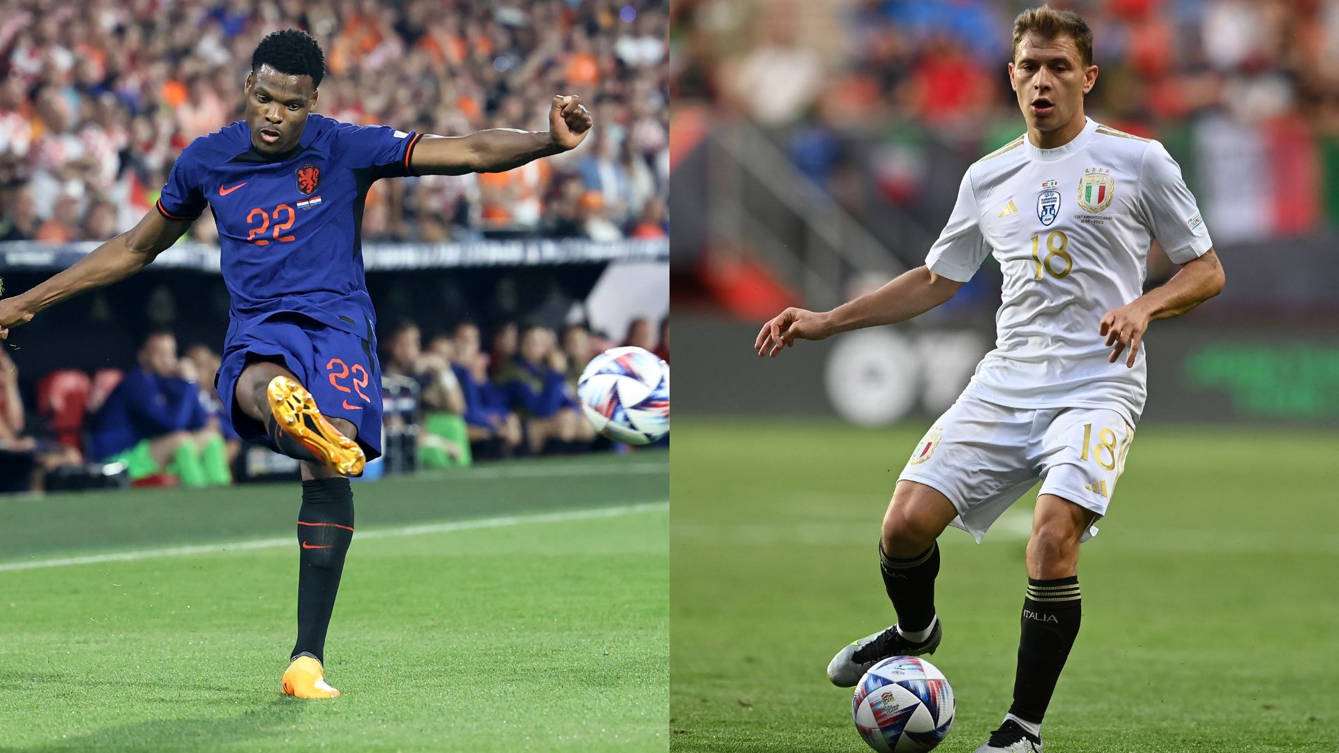 Holanda e Itália pela Nations League - Getty Images