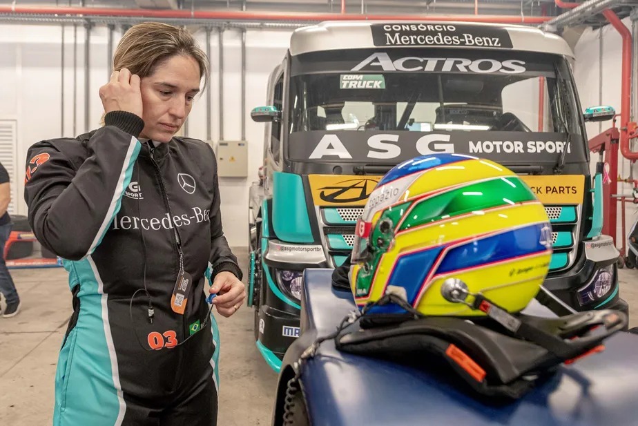 Pilota Bia Figueiredo - Divulgação/Copa Truck
