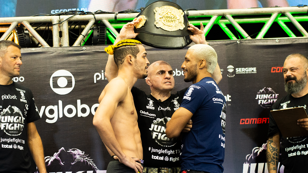 Colorado e Tyson duelam pelo cinturão dos penas do Jungle Fight - Leonardo Fabri