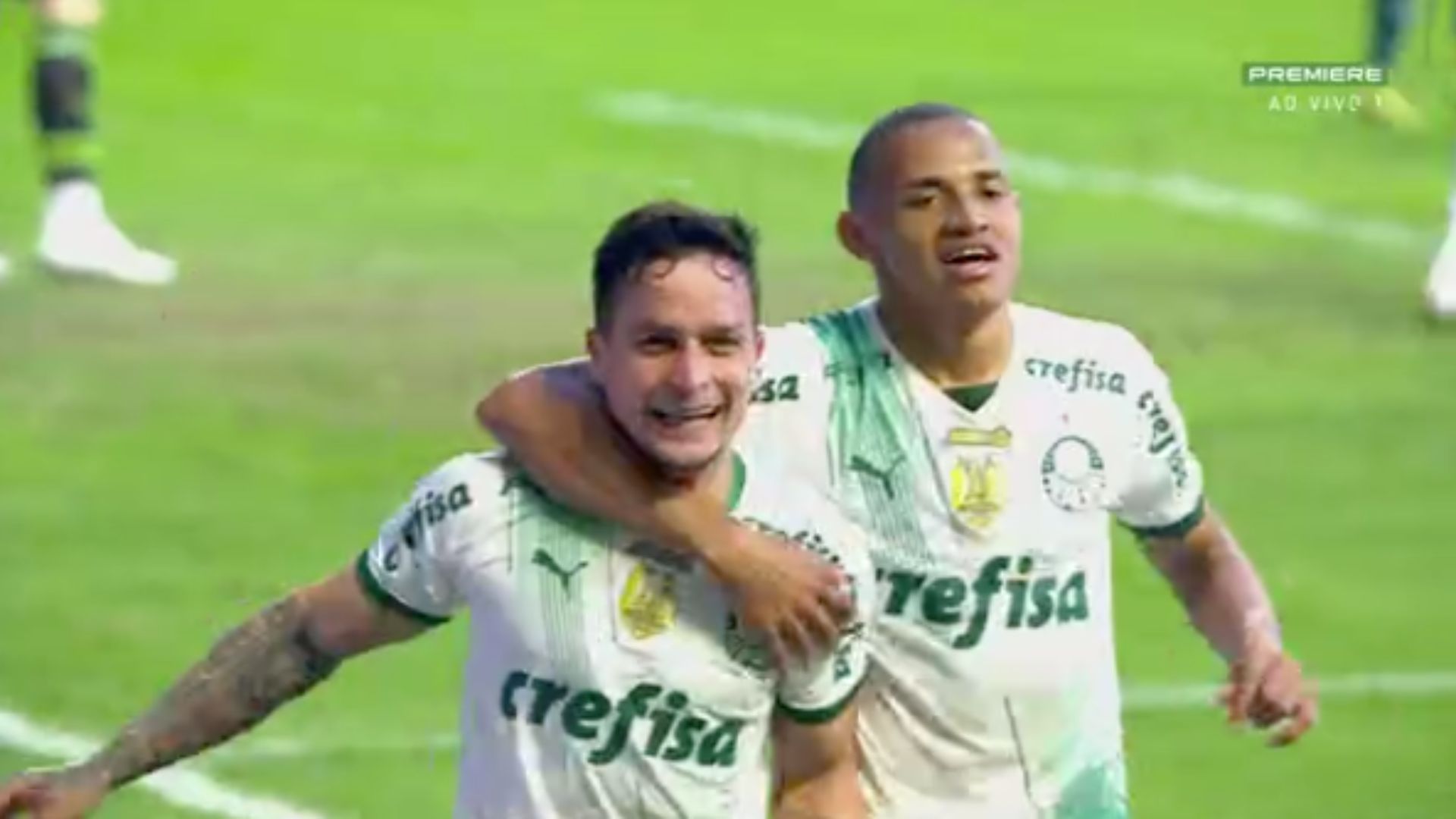 Palmeiras vence América-MG pelo Brasileirão - Reprodução Premiere