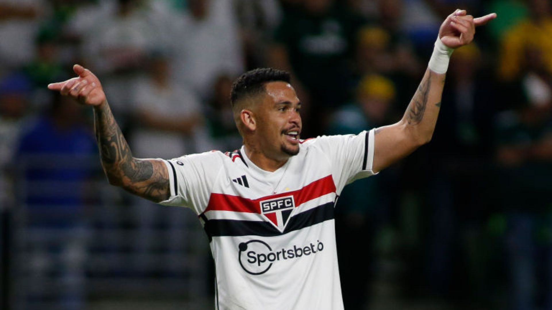 O São Paulo não economizou nas brincadeiras após eliminar o Palmeiras na Copa do Brasil - GettyImages