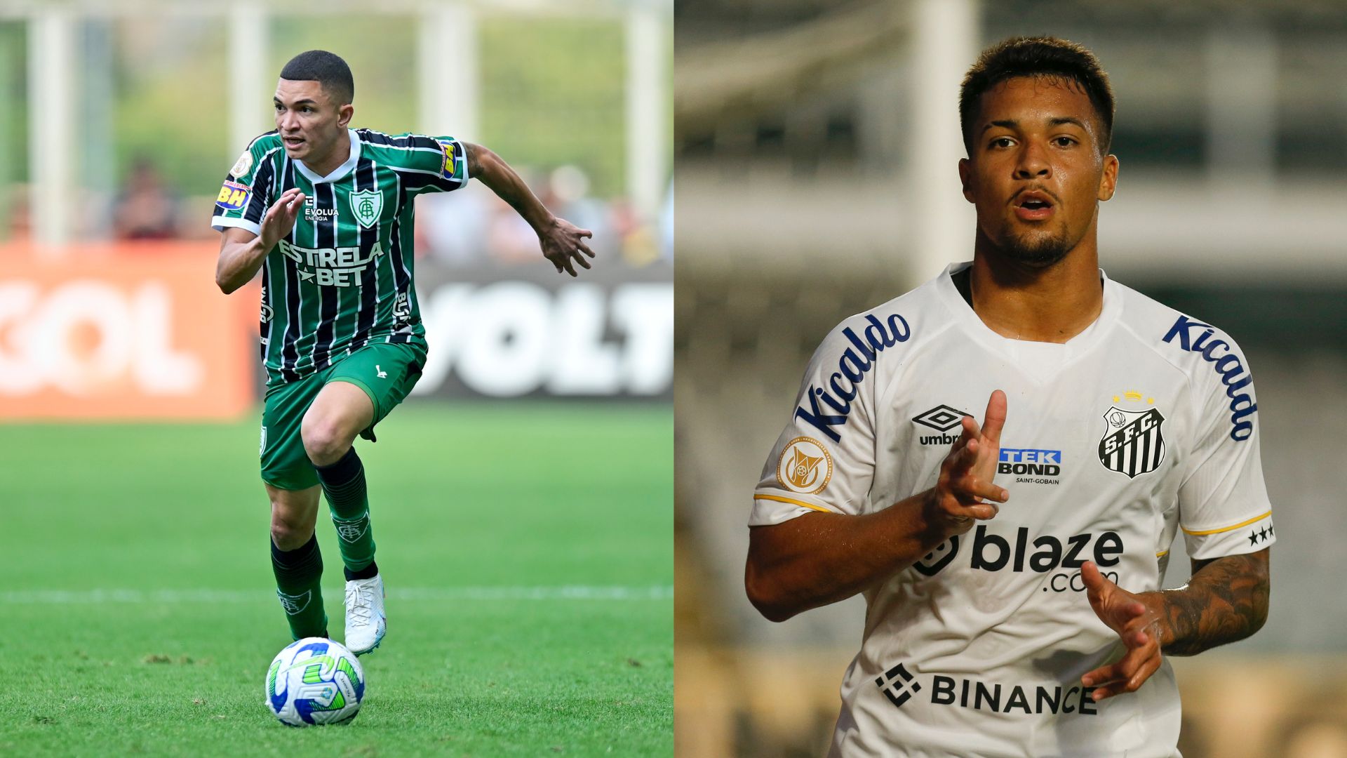 América-MG e Santos pelo Brasileirão - Flickr América / Mourão Panda / Getty Images