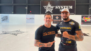 Cristiano Marcello e Vitor Petrino no novo CT da CMSystem - Divulgação
