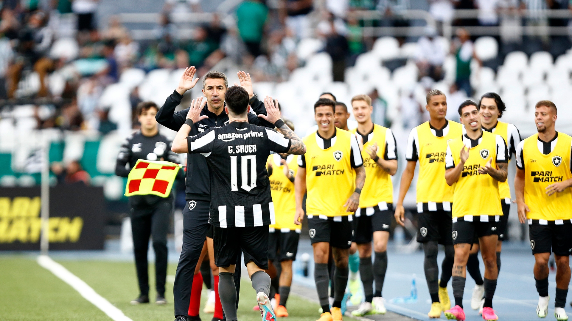Jogador do Botafogo irá jogar no Rizespor, da Turquia, por empréstimo e já se despediu do elenco do líder do Campeonato Brasileiro disparado dos demais - GettyImages