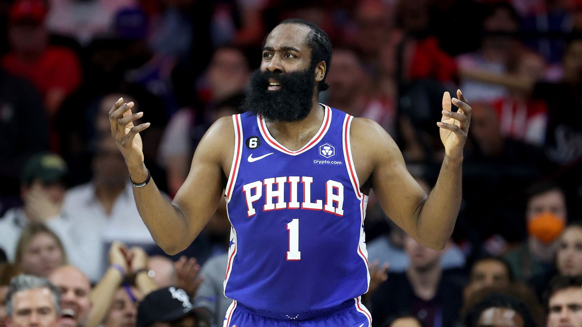 A NBA vai se envolver na polêmica dos bastidores do Philadelphia 76ers. De acordo com a “ESPN” norte-americana, a liga investigará as duras falas de James Harden sobre Daryl Morey, presidente de operações de basquete da franquia. A investigação foi iniciad - GettyImages