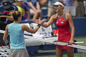 Maria Sakkari é derrotada por Rebeka Masarova - Foto: Reprodução/AP