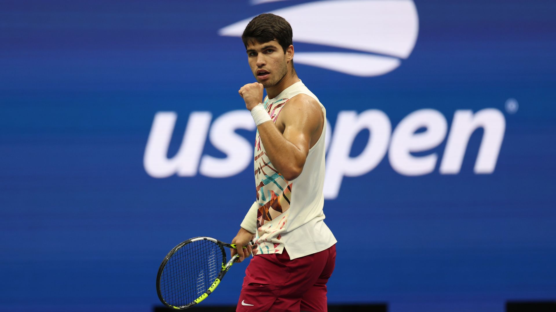Alcaraz passa por cima de Arnaldi e avança às quartas do US Open - Getty Images