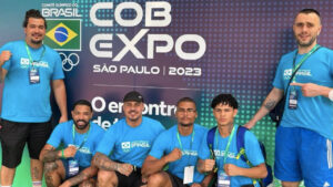 Estande da CBBoxe é uma das atrações da feira - Divulgação/CBBoxe