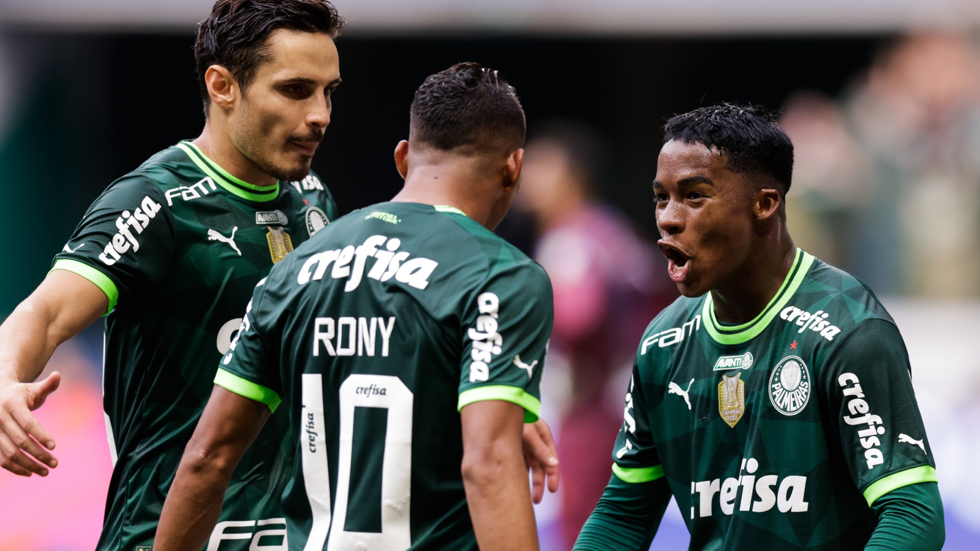 Endrick no Palmeiras - GettyImages