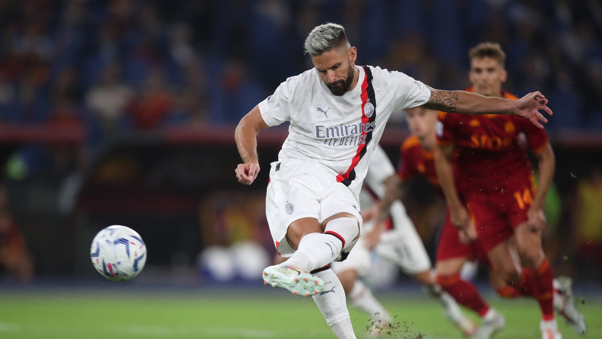 Roma contra o Milan - GettyImages