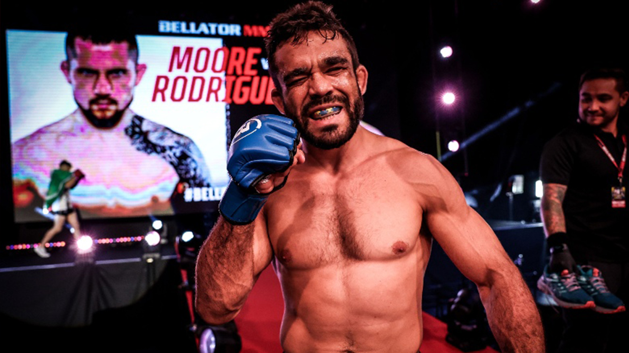 Brasileiro chegou à 14ª vitória na carreira - Divulgação/Bellator