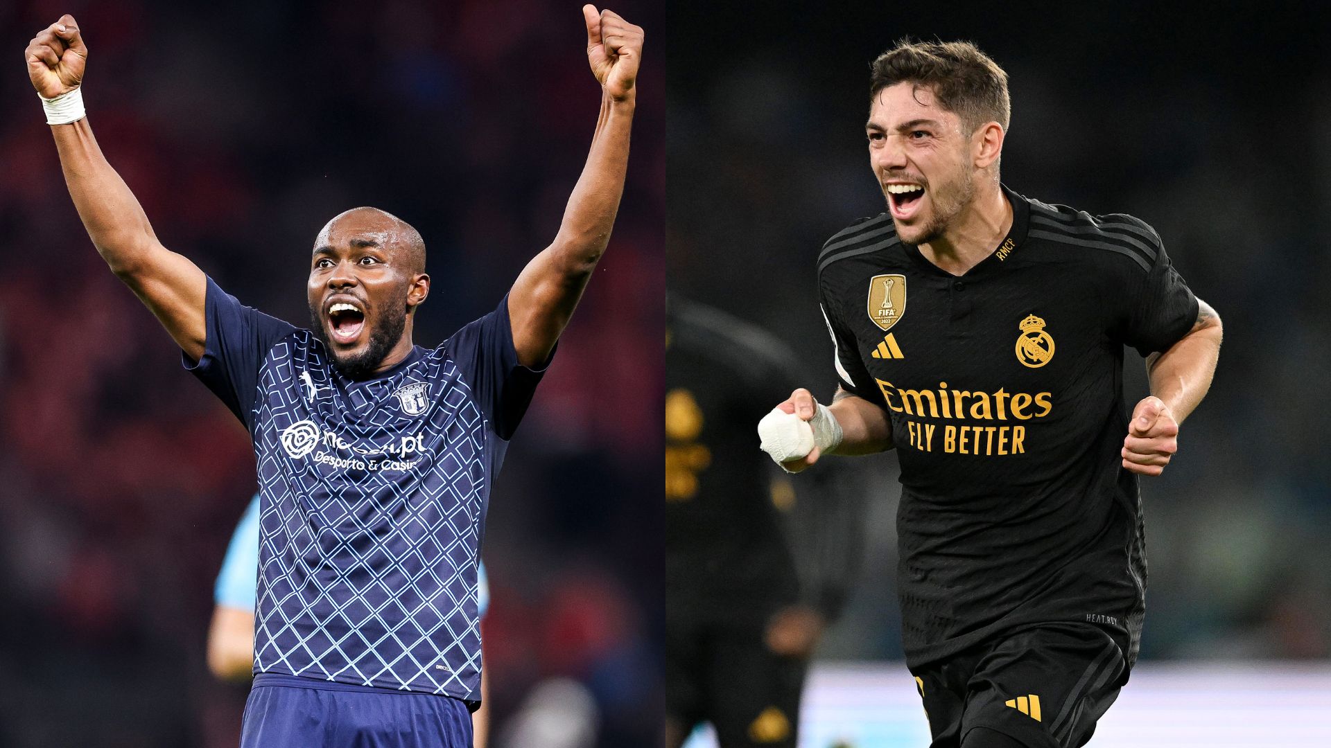 Braga e Real Madrid pela Champions League - Getty Images