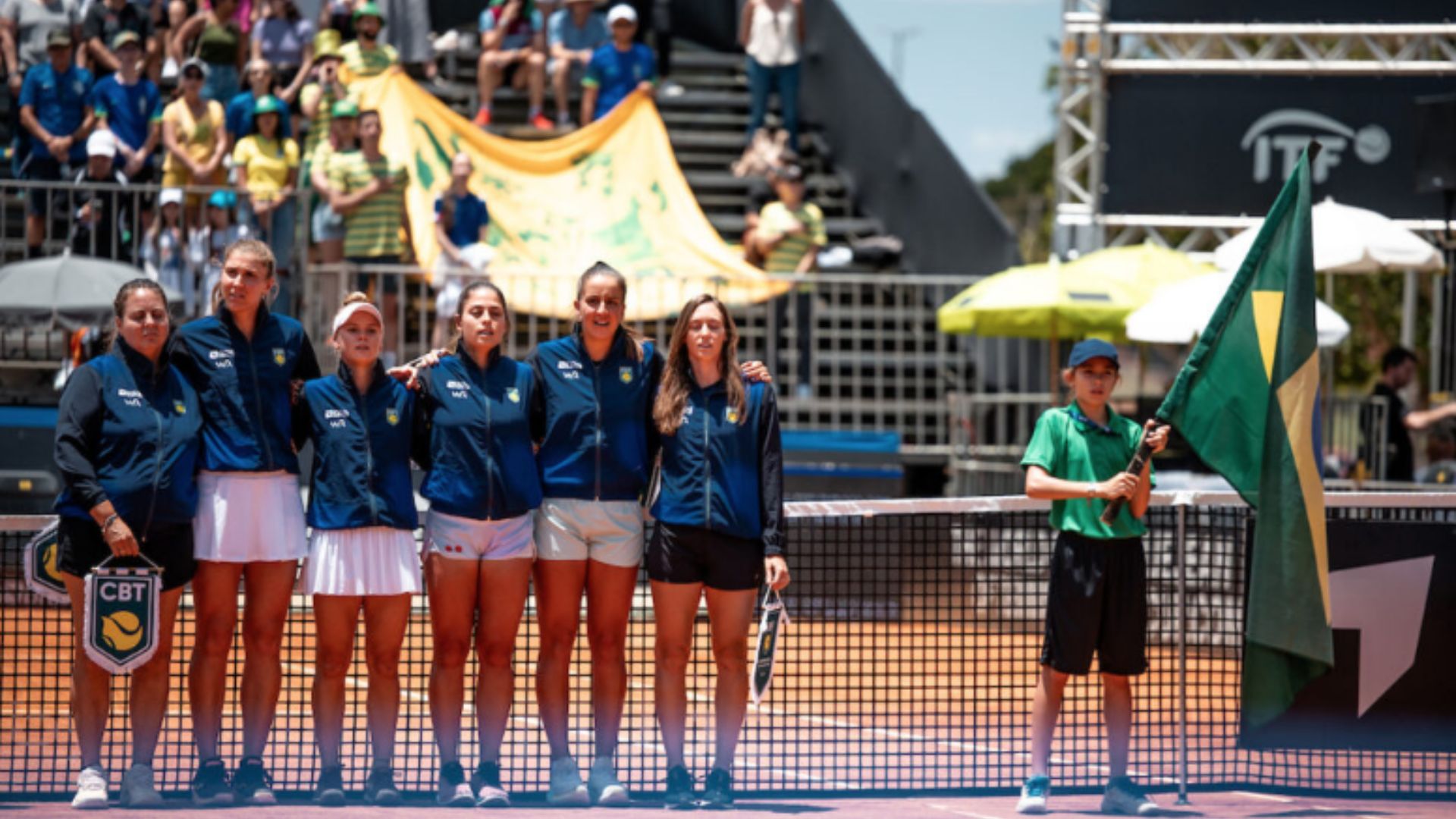 Brasil enfrenta Alemanha na BJK Cup - Flickr CBT / Gabriel Heuse