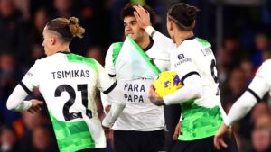 Luis Díaz, do Liverpool, pede liberdade de seu pai em comemoração; veja - Getty Images
