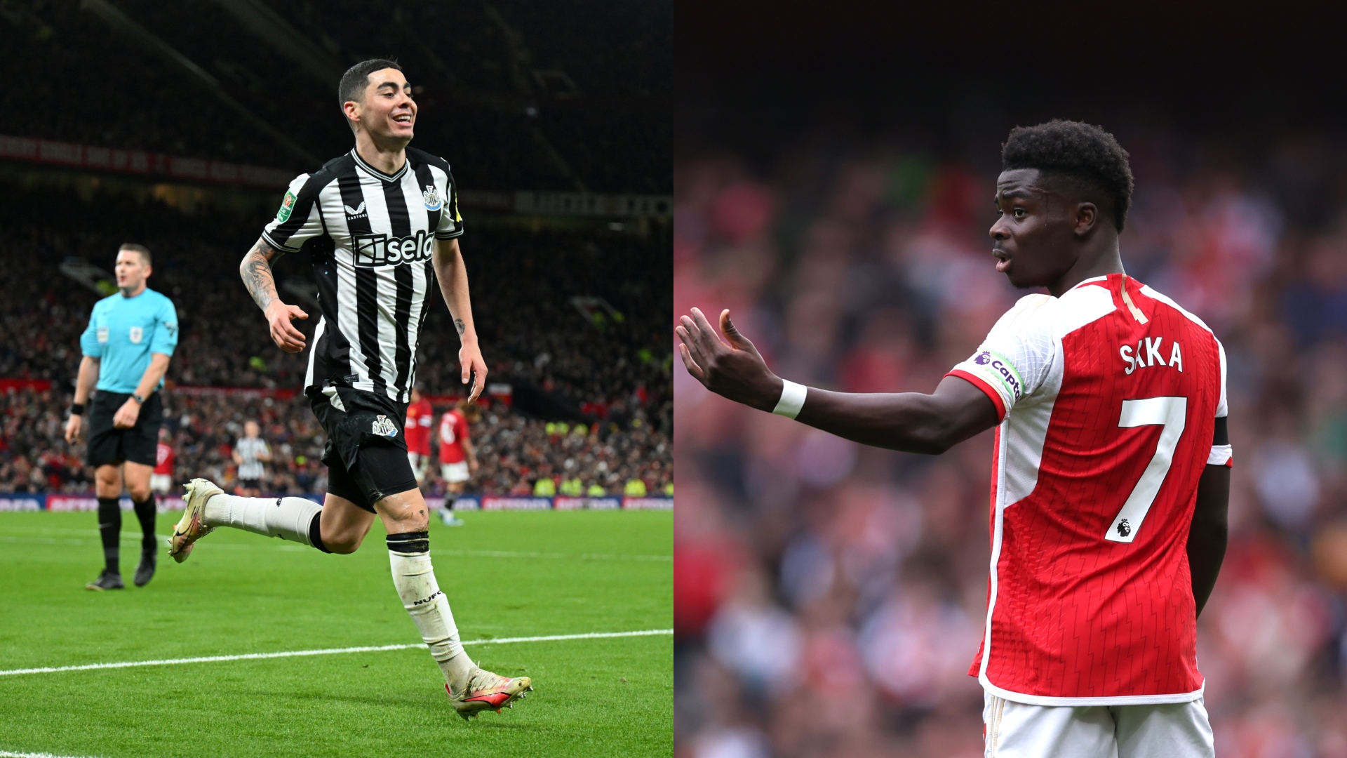 Newcastle x Arsenal - Getty Images