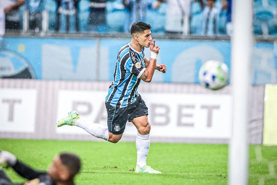 Luís Suarez comemorando um de seus gols - Foto: Divulgação Instagram