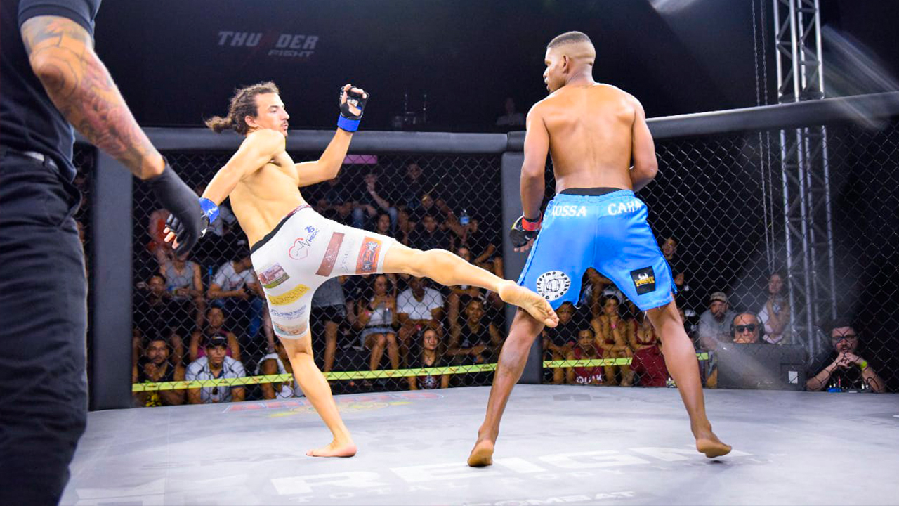 Copa Thunder promoveu maratona de lutas - Divulgação/Thunder Fight