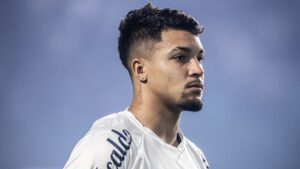 Santos recebe proposta milionária do Arsenal por Marcos Leonardo - Raul Baretta / Santos