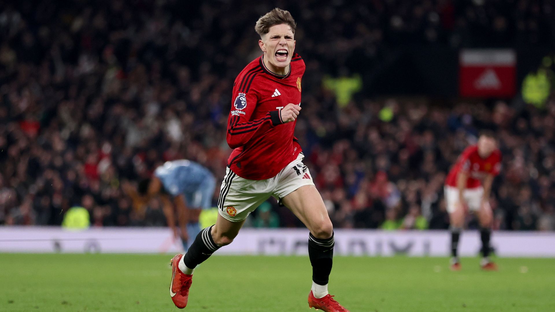Garnacho brilha, Hojlund desencanta e United vence Aston Villa de virada - Getty Images