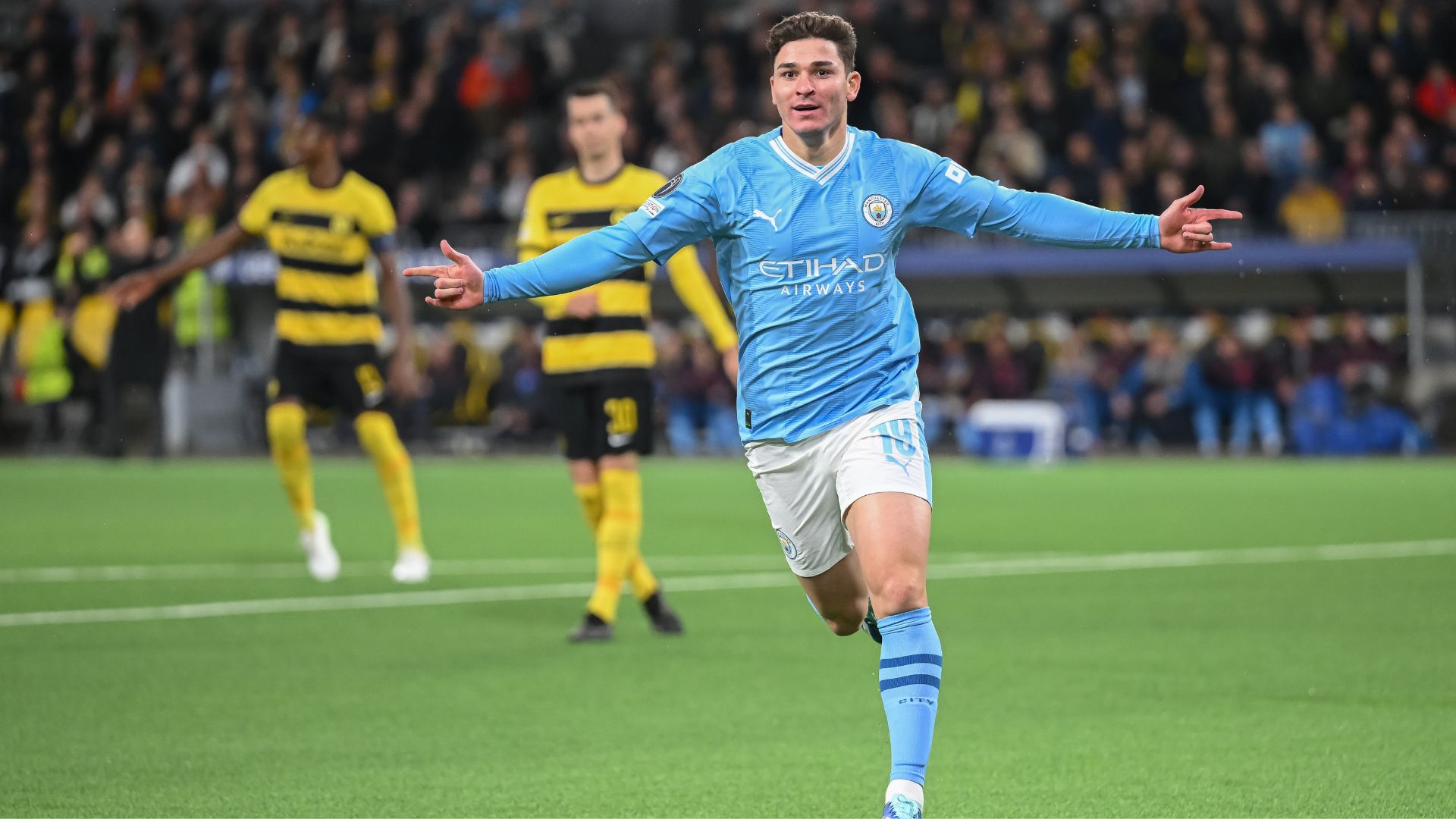 Manchester City e Crystal Palace pela Premier League - Getty Images