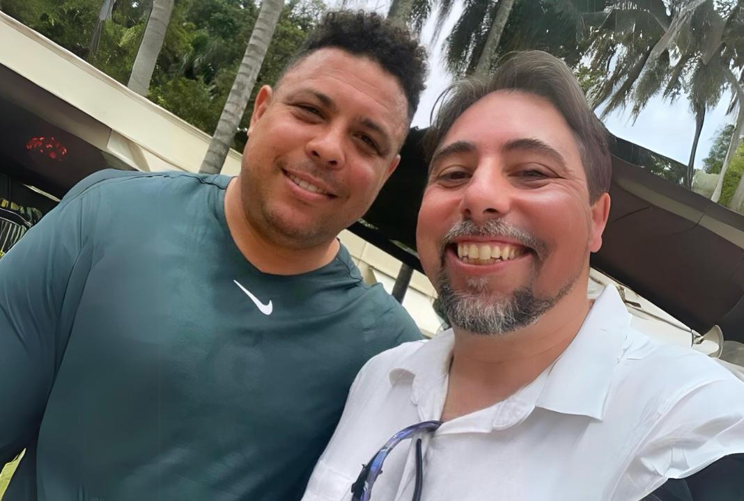 Ronaldo Fenômeno e Matheus Paschoal - Foto: Arquivo Pessoal
