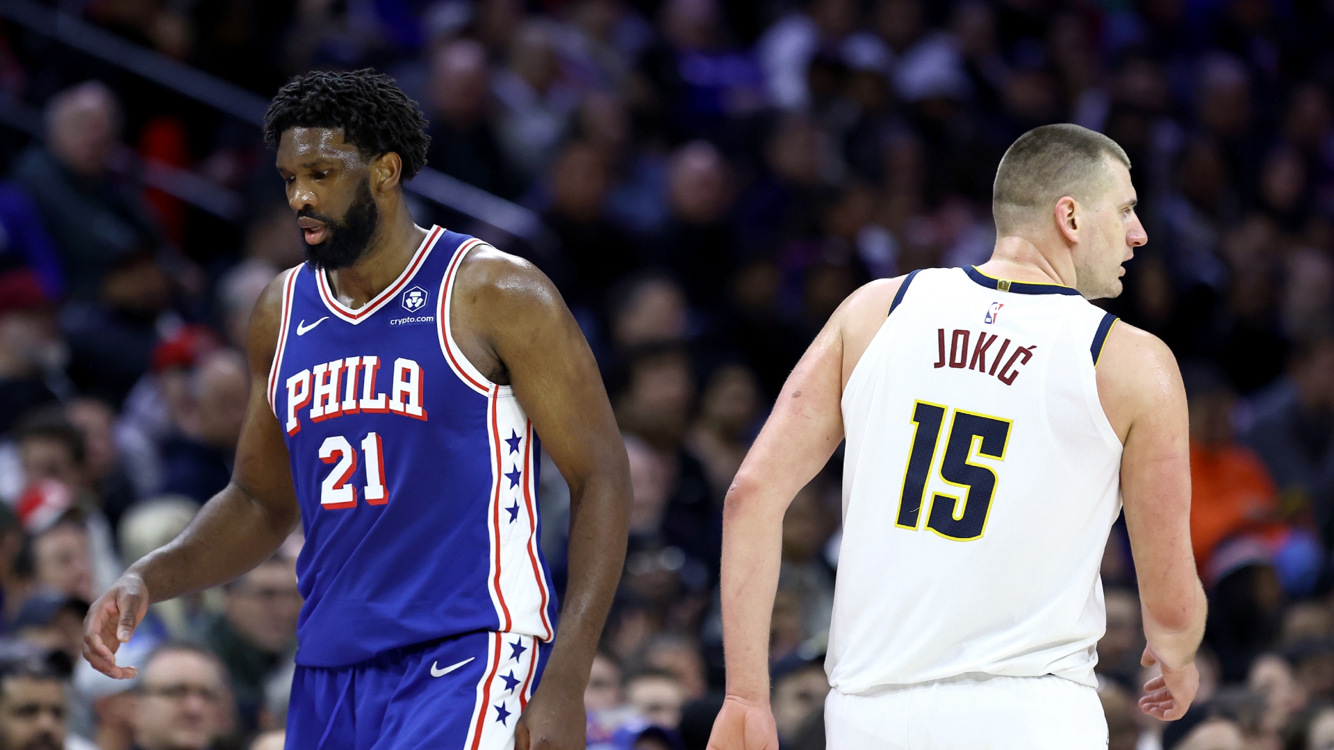Joel Embiid e Nikola Jokic - Getty Images