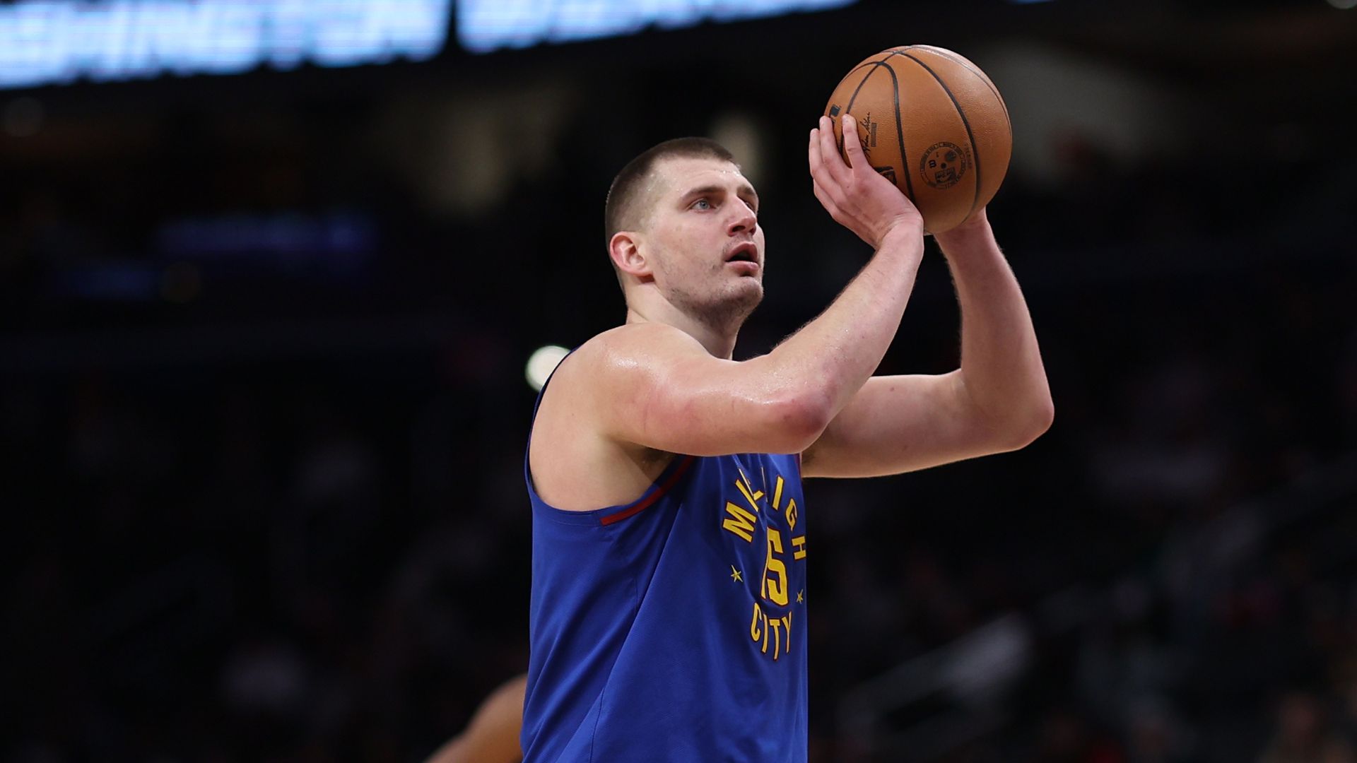 Nikola Jokic, pivô do Denver Nuggets - Getty Images