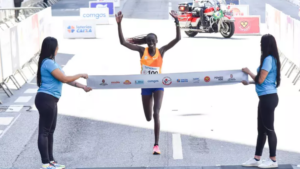 Catherine Reline levou o bicampeonato na São Silvestre - Foto: Roberto Casimiro/FotoArena / Estadão