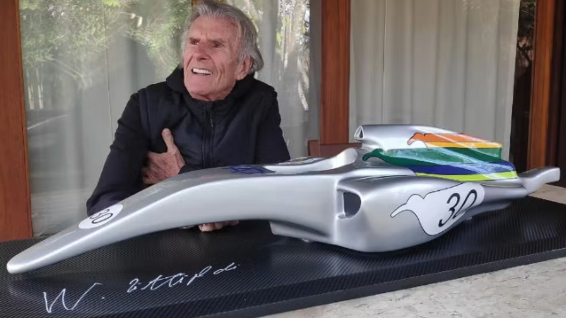 Ex-piloto de Fórmula 1, Wilson Fittipaldi é internado - Reprodução Instagram