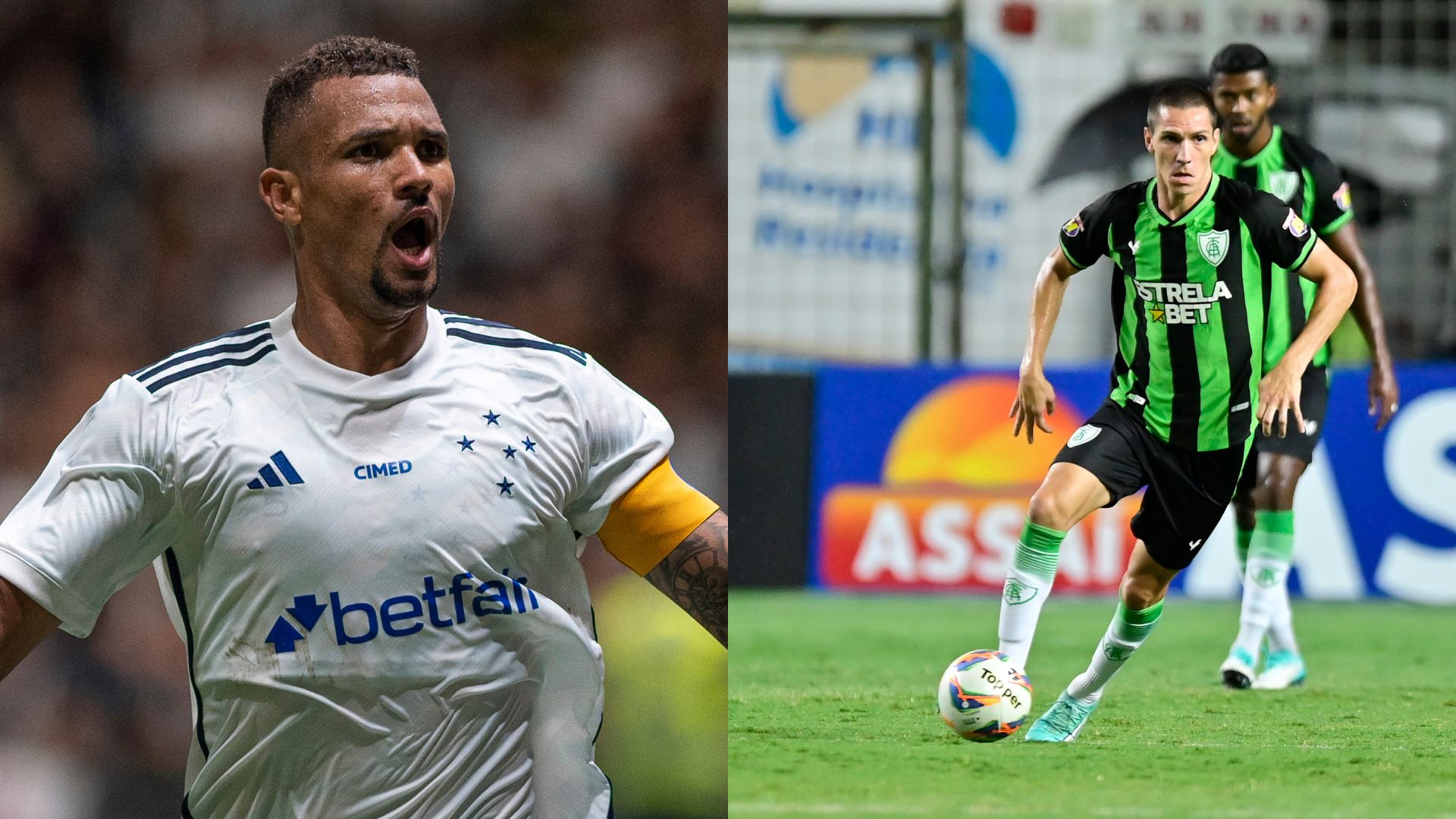 Cruzeiro e América-MG pelo Mineiro - Flickr Cruzeiro / Flickr América / Mourão Panda