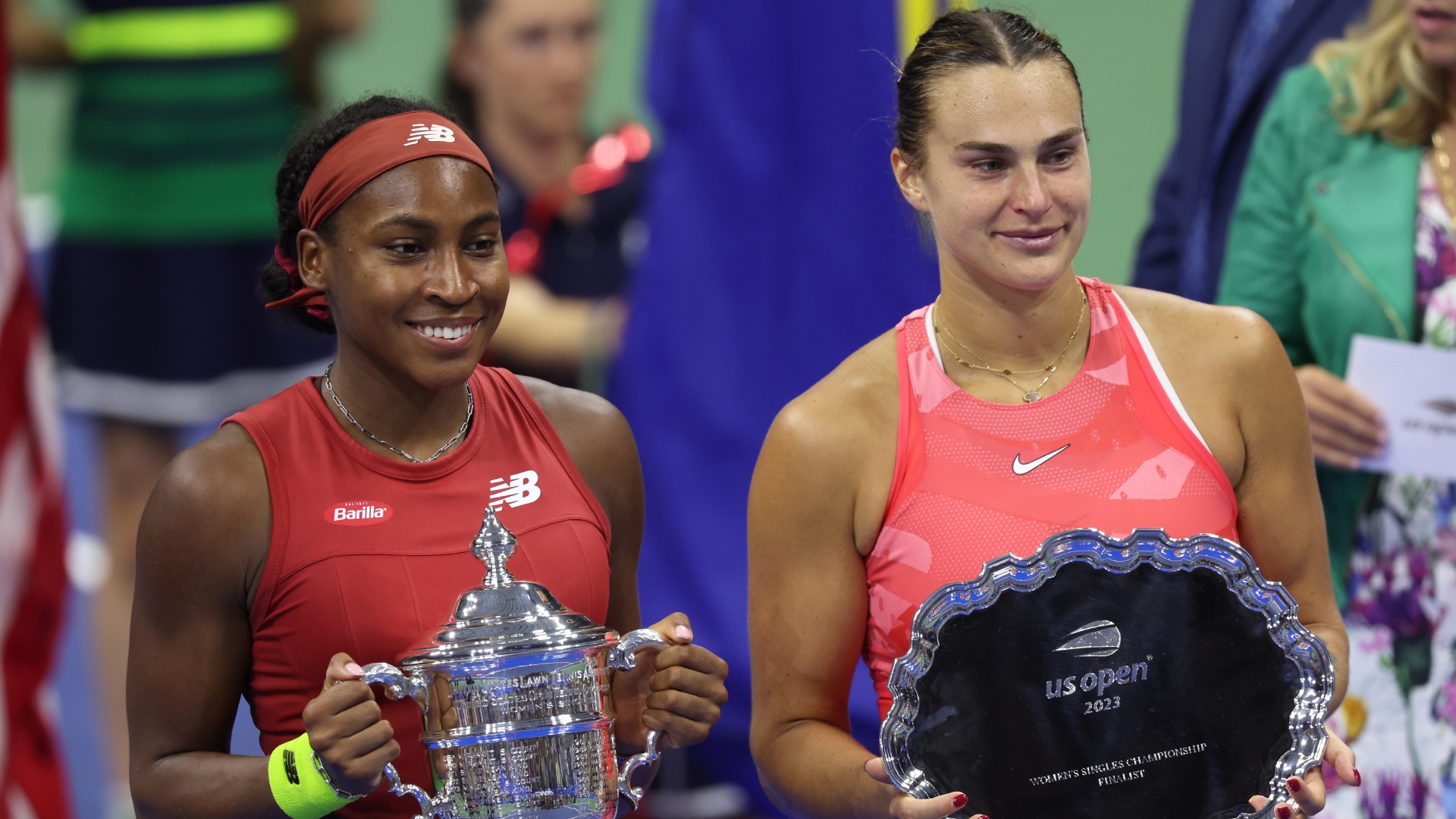 Coco Gauff e Aryna Sabalenka - Getty Images