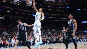 NBA: Antetokounmpo comanda vitória dos Bucks e anota duplo-duplo - Getty Images