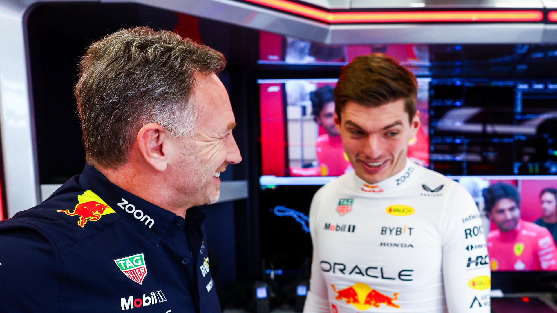Christian Horner e Max Verstappen - Getty Images