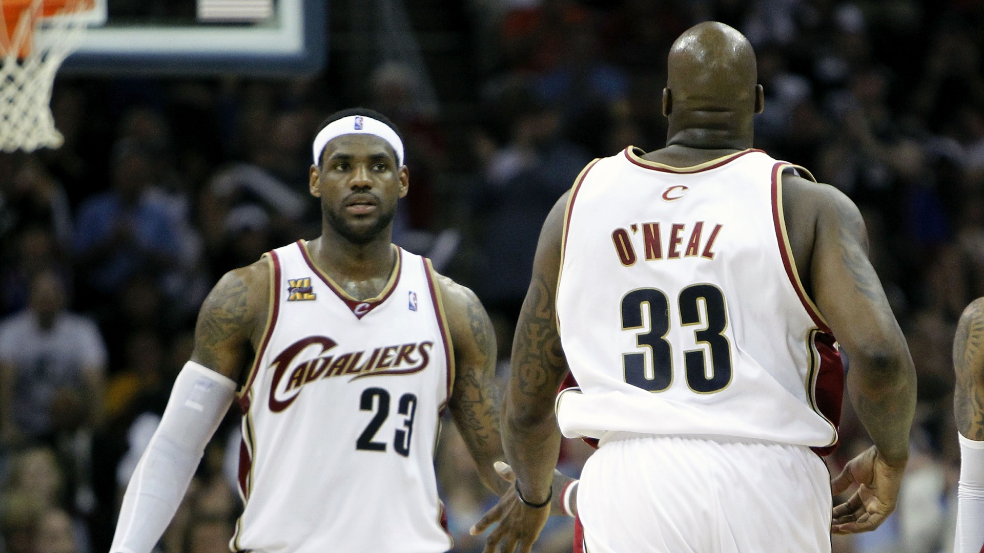 LeBron James e Shaquille 'Neal - Getty Images