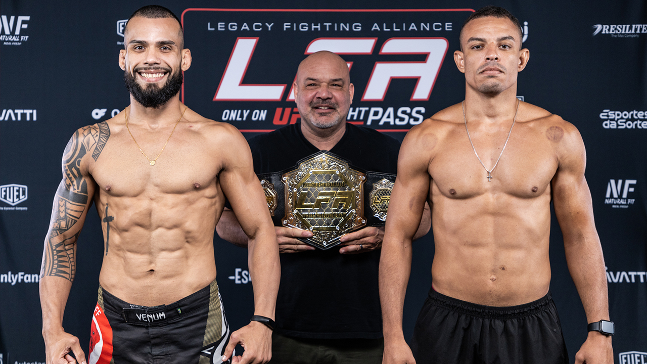 Neto e Antunes duelam neste sábado - LFA Brasil