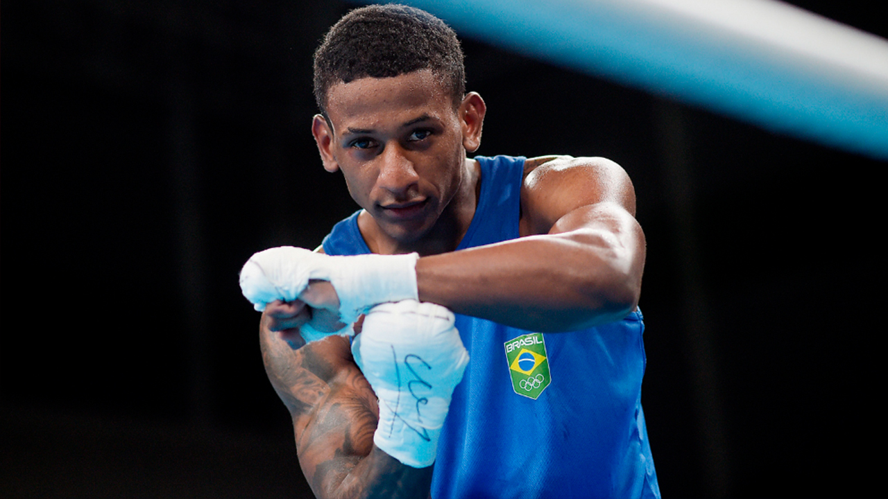 Yuri Falcão venceu em estreia no Pré-Olímpico de Boxe - Alexandre Loureiro