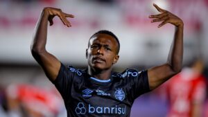 Nathan Fernandes marca, e Grêmio vence a primeira na Libertadores - Getty Images