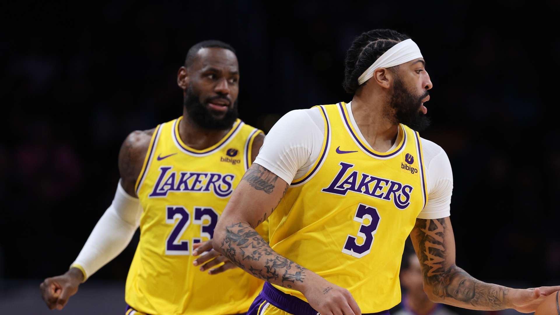 LeBron James e Anthony Davis - Getty Images