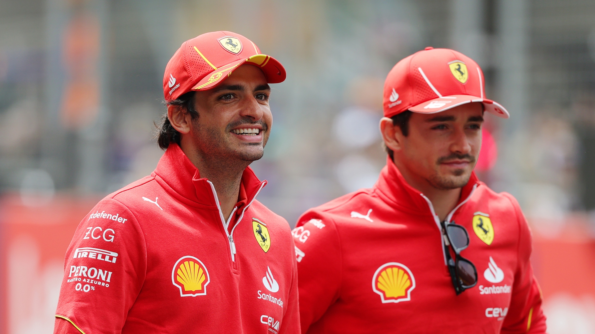 Charles Leclerc e Carlos Sainz - Getty Images